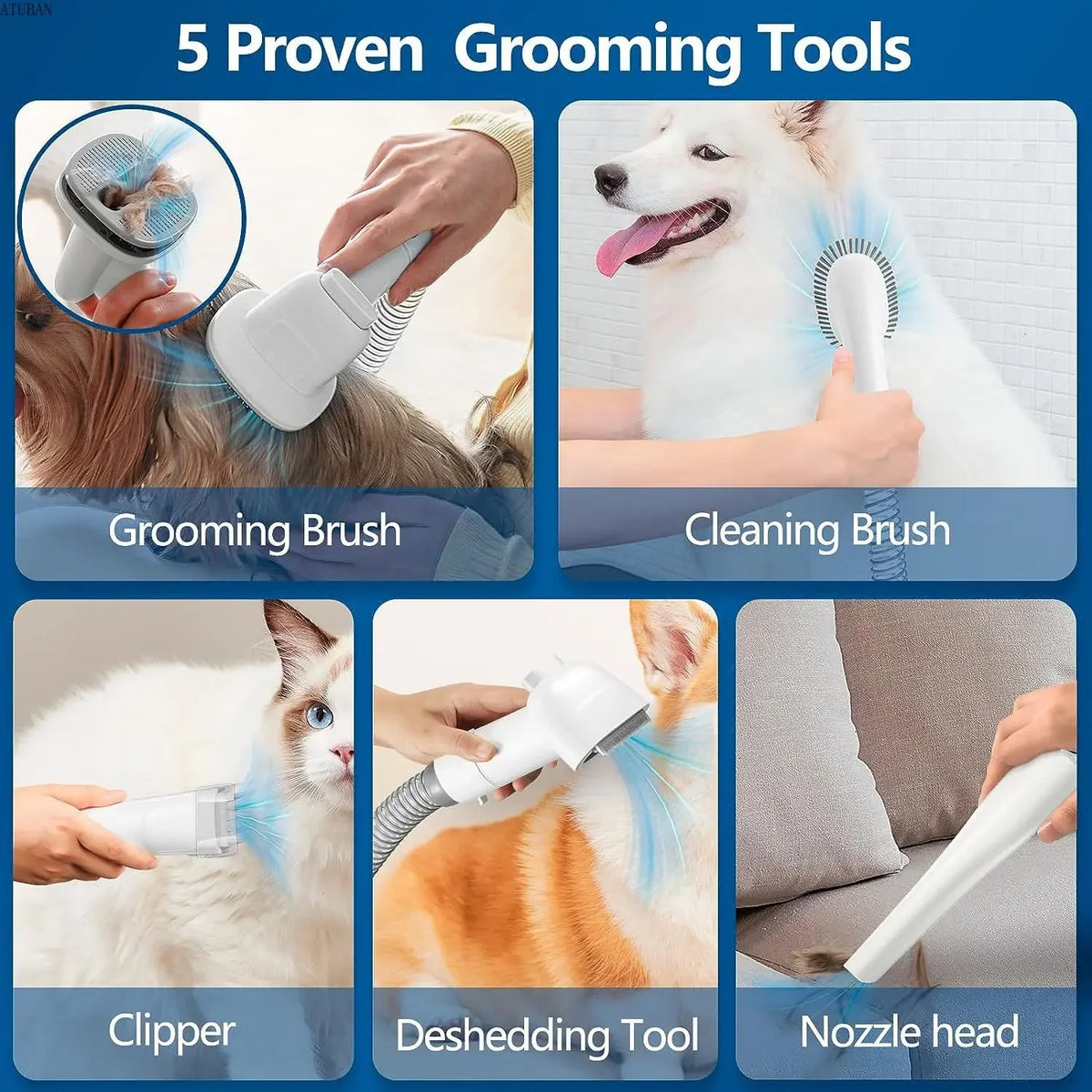 Grooming Vacuum System