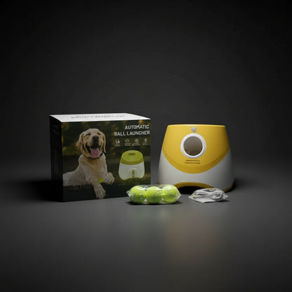 Dog Launcher Automatic Dogs Chase Toy Tennis